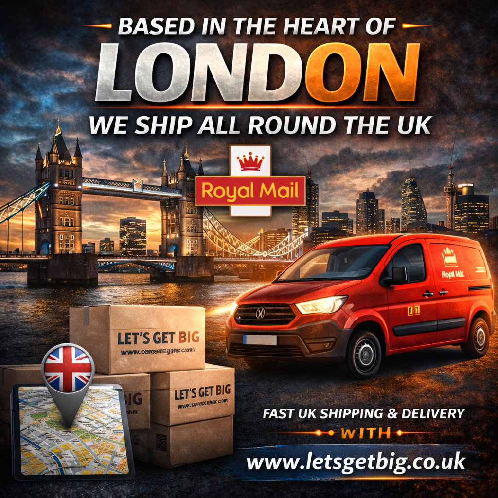 Let’s Get Big – Based in the Heart of London, Shipping Across the UK