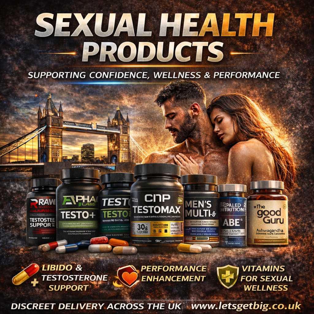 Sexual Health Products We Stock: Supporting Confidence, Wellness & Performance