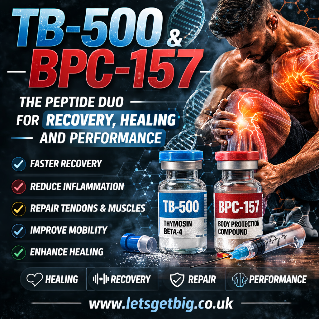 TB-500 & BPC-157: The Peptide Duo for Recovery, Healing, and Performance