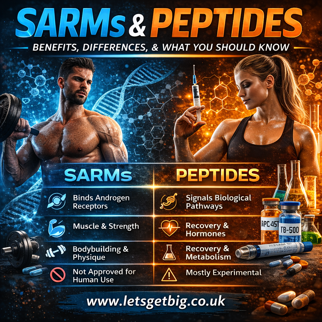 SARMs & Peptides: Benefits, Differences, and What You Should Know