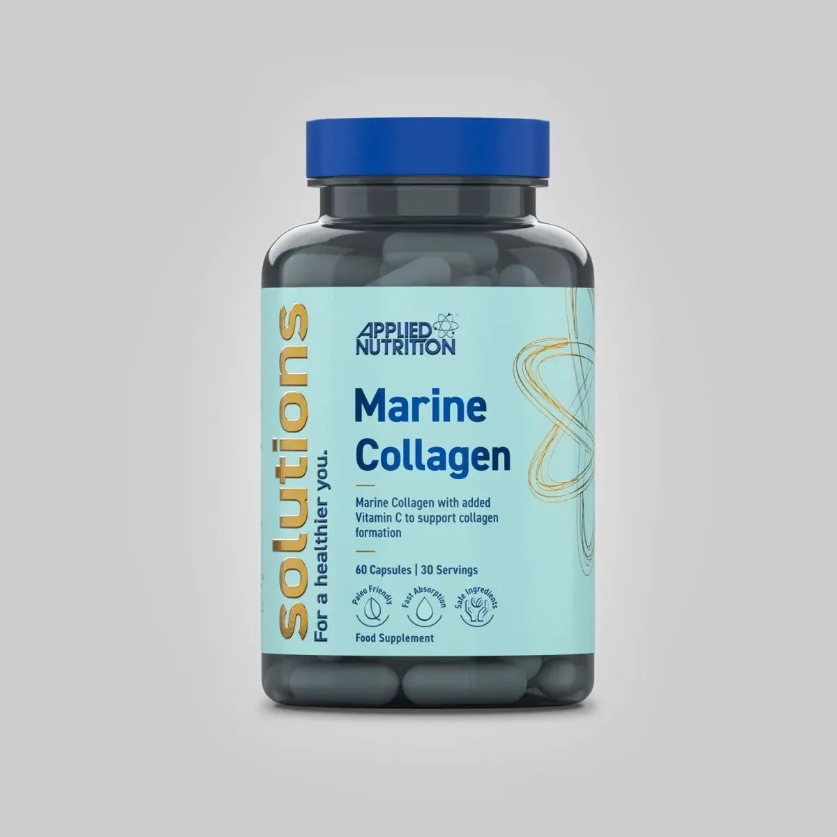 Applied Nutrition Marine Collagen Capsules - 30 Servings (60 Capsules)