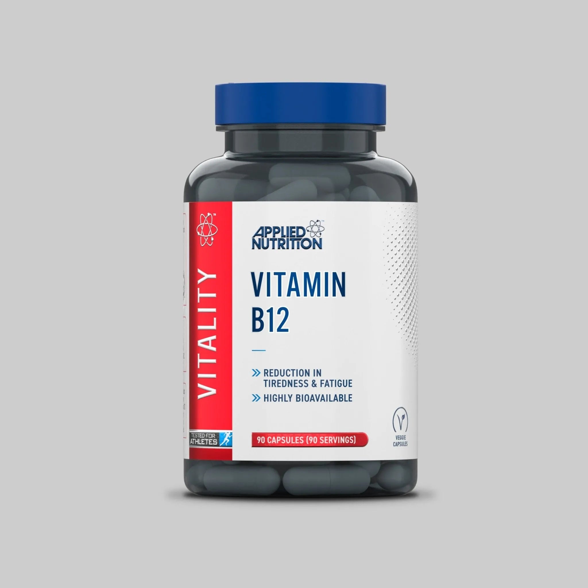 Applied Nutrition Vitamin B12 Capsues 90 Servings - 90 Capsules