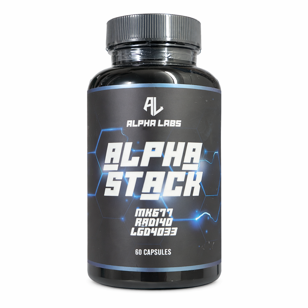 Alpha Labs Alpha Stack (LGD4033, MK677 & RAD140) 60 Capsules
