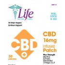 Life Natural Cures CBD+ Infused Patch - 16mg