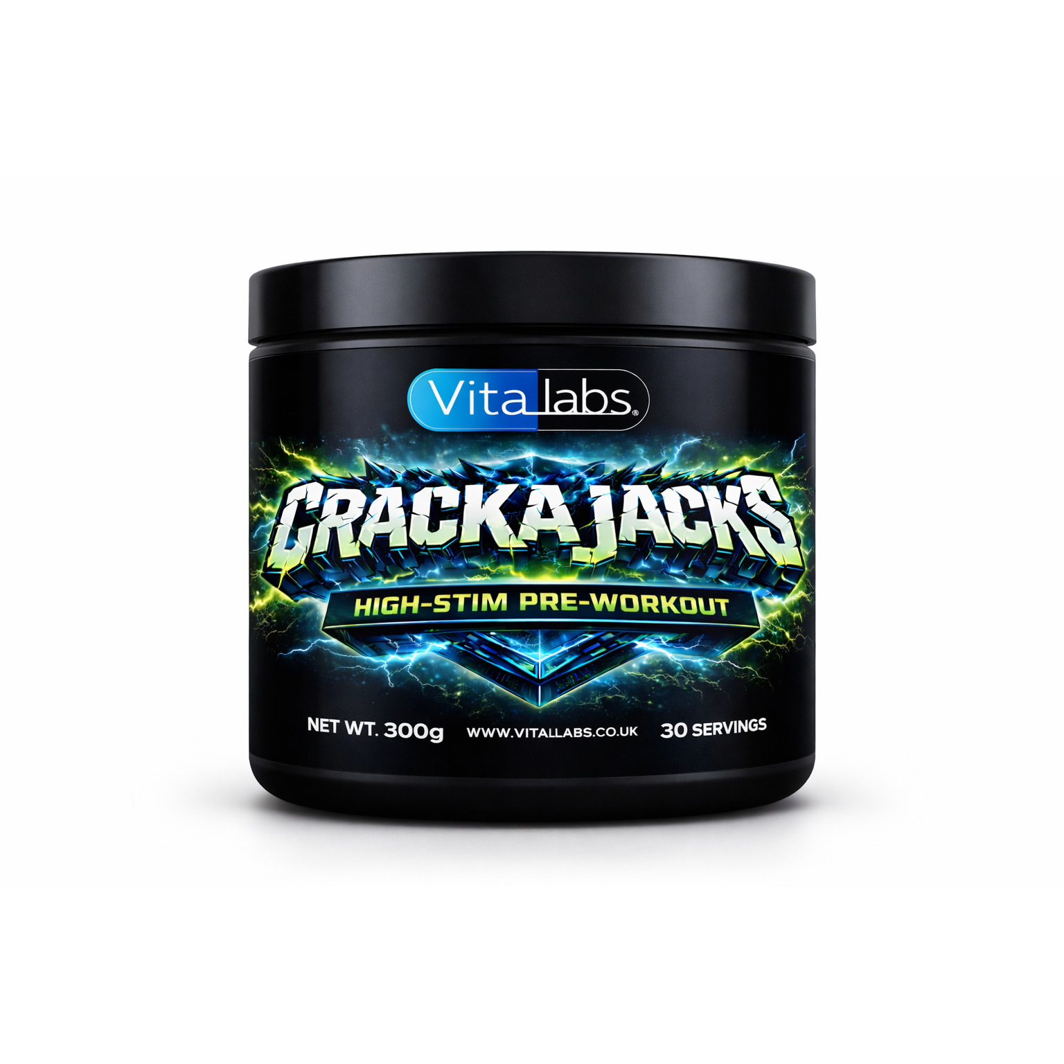 CrackaJacks High-Stim Pre-Workout 300g