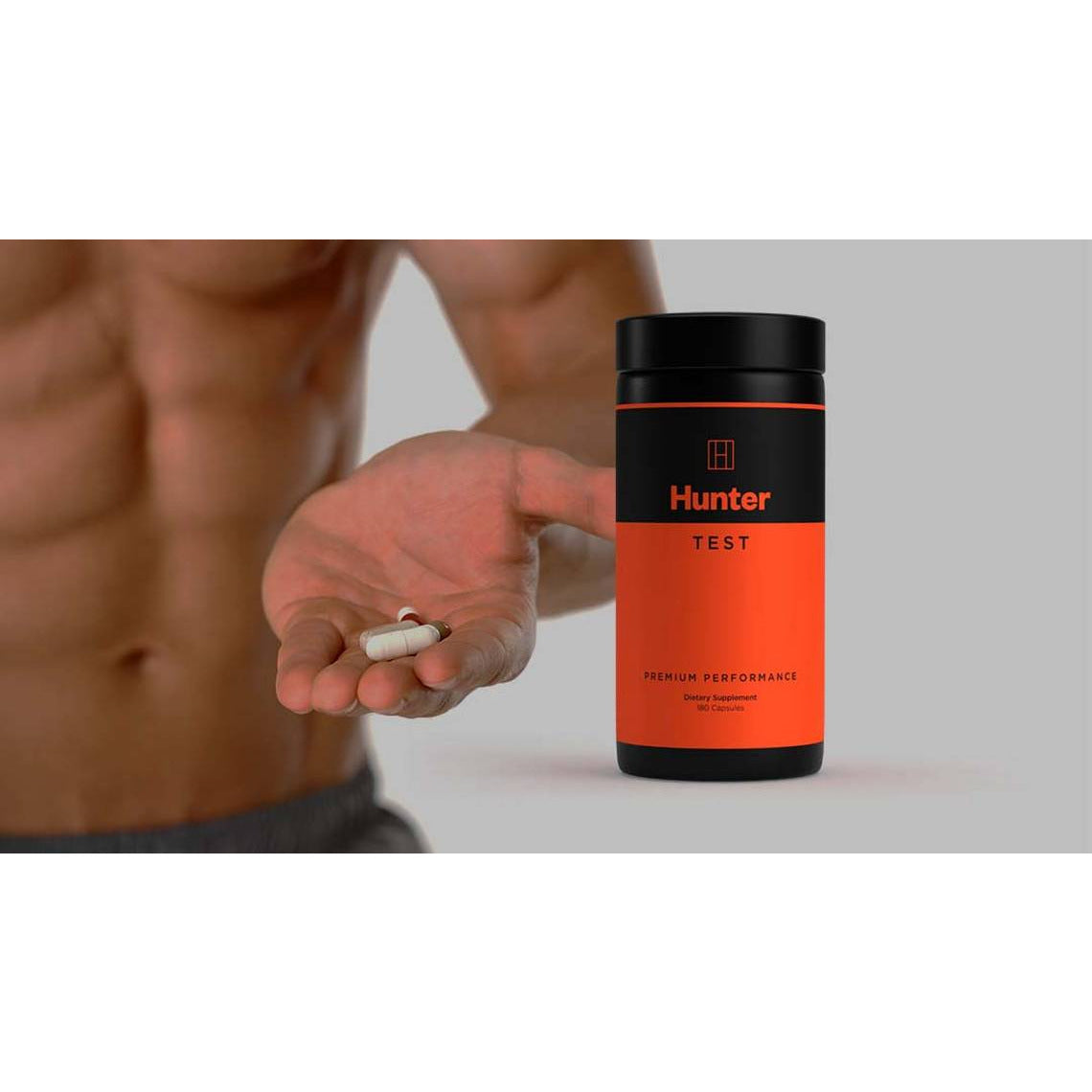 Hunter Test Premium Performance Testo Booster testosterone booster supplement 120 capsules

