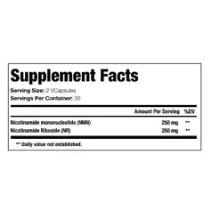 Liposomal NMN + NR (60 Capsules)